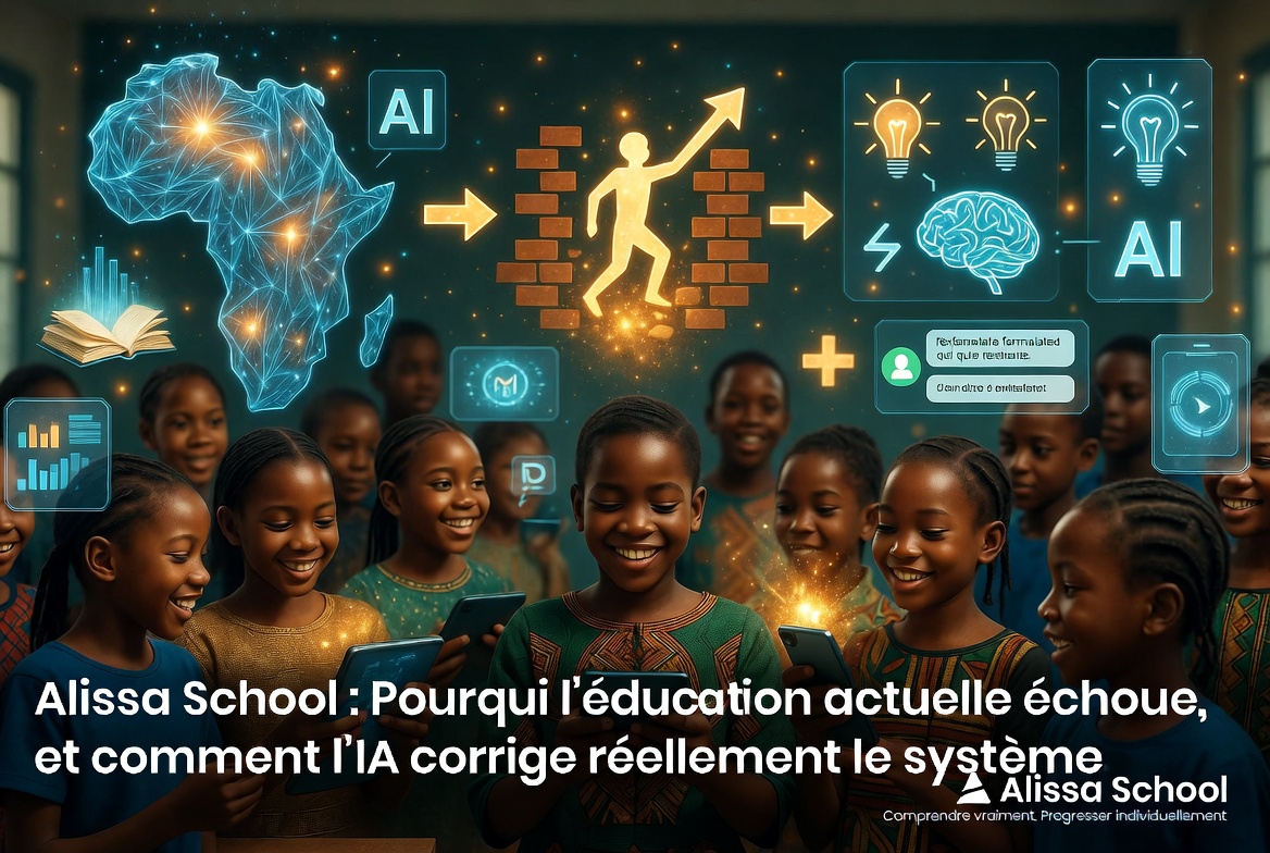 Illustration de l'article : Alissa School : pourquoi l'éducation actuelle échoue, et comment l'IA peut réellement corriger le système